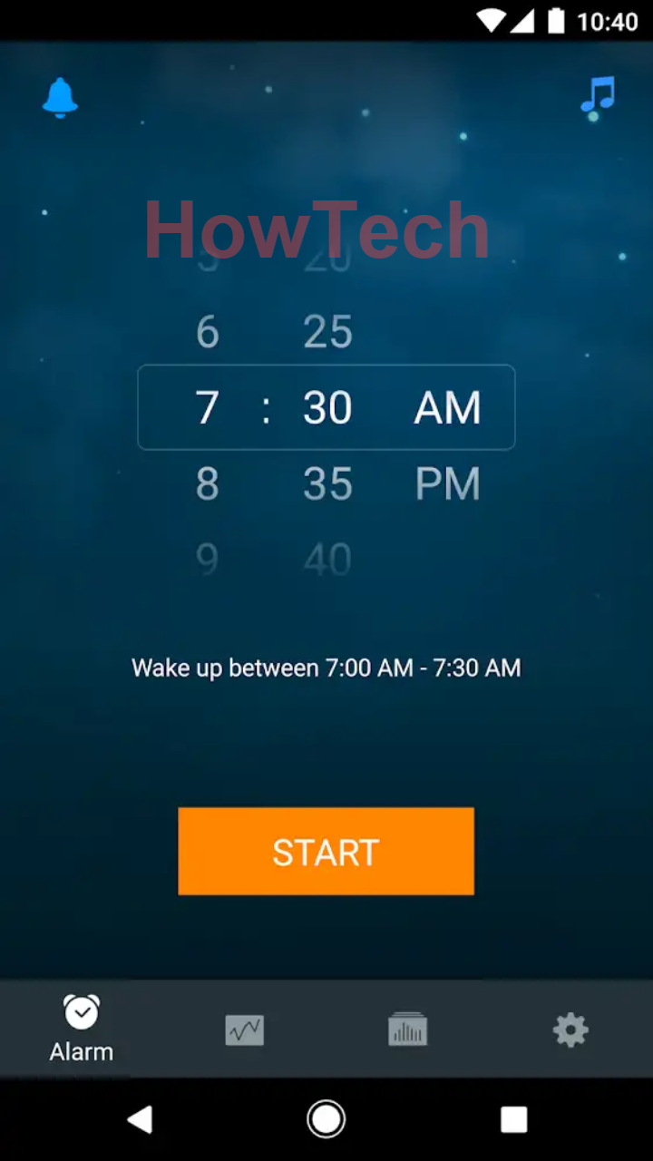 اختيار الوقت الانسب لايقاظك Sleep Cycle